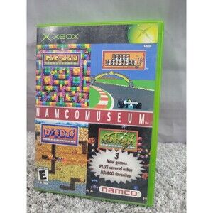 Namco Museum (Microsoft Xbox, 2002) VERY GOOD COMPLETE!